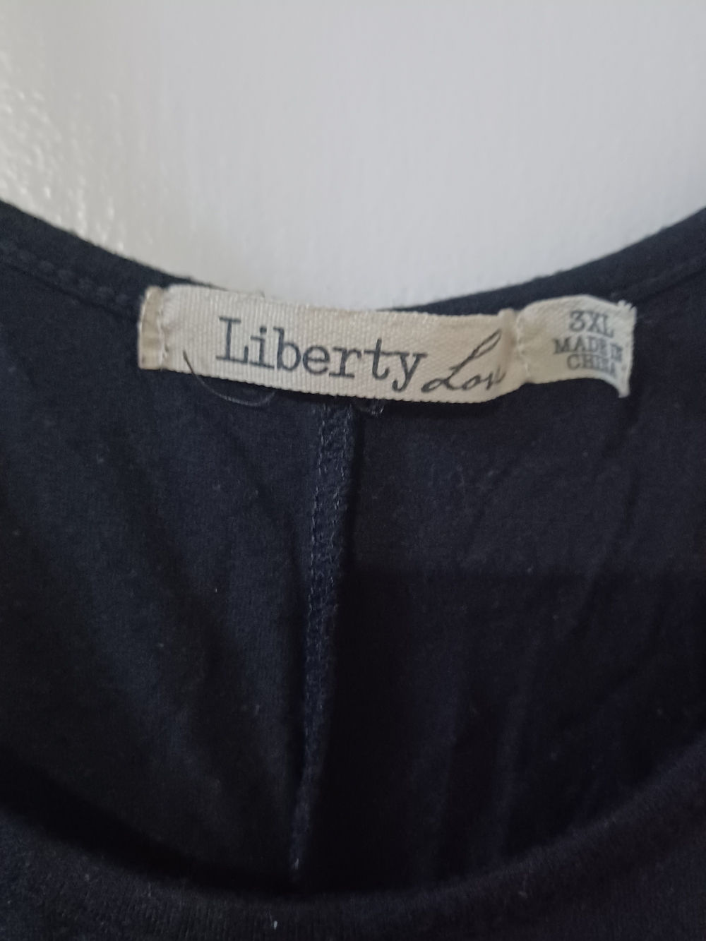 Liberty Love Black Scoop Neck Sleeveless Tank Dress - Picture 3 of 3
